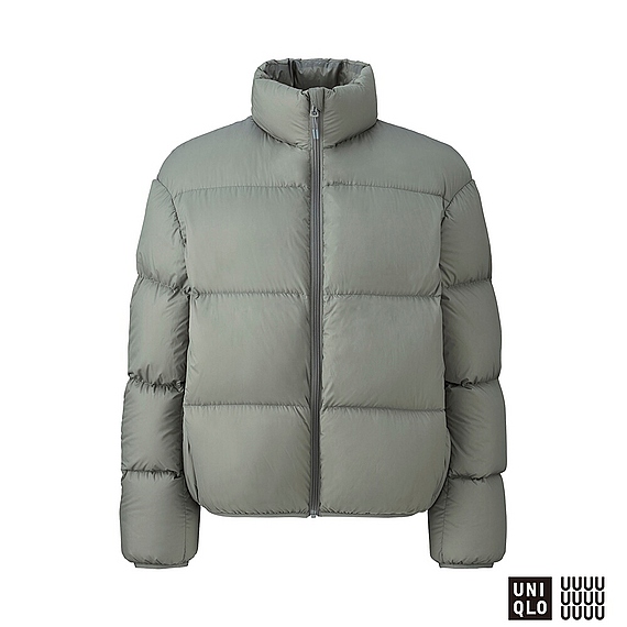 ユニクロU　ライトウェイトダウンジャケット　グレー　S　新品　ルメール