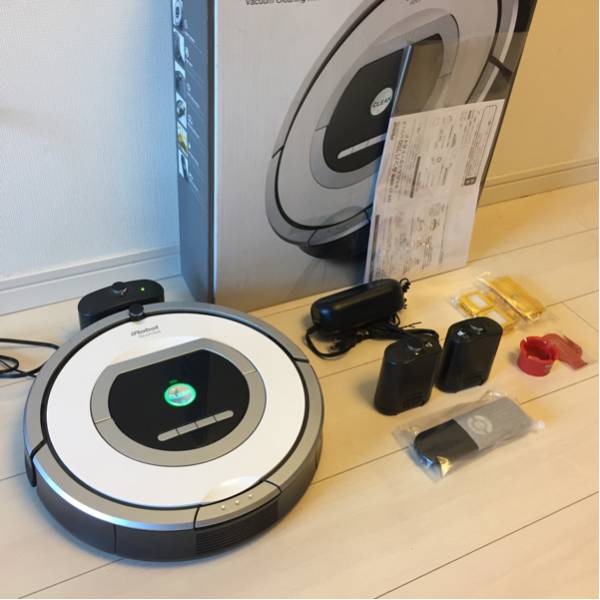 ルンバ iRobot Roomba 自動掃除機 ルンバ760 中古 動作確認OK 付属品完備 760 未使用iRobot Roomba 自動掃除機 ルンバ 760 ロボット