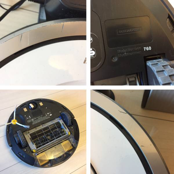 ルンバ iRobot Roomba 自動掃除機 ルンバ760 中古 動作確認OK 付属品完備 760 未使用iRobot Roomba 自動掃除機 ルンバ 760 ロボット