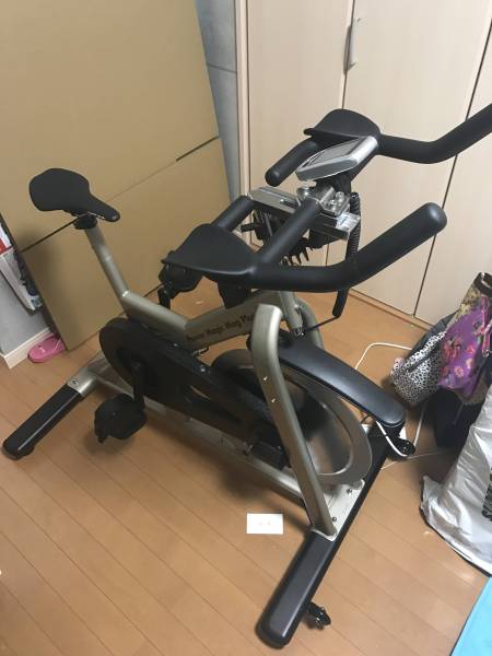 中古】タキザワ パワーマジックマグプラス スピンバイク フルセット 