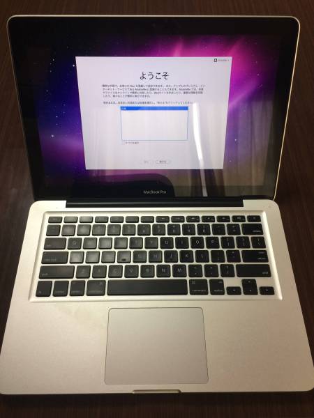 Apple MacBook Pro (13-inch， Mid2010) Core 2 Duo 2.4GHz/4GB/250GB USキー