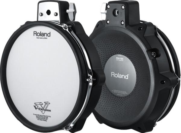 PDX-100 Roland Electronic V-Pad | Pad com: V-Drum Black 0 Pad, 10 