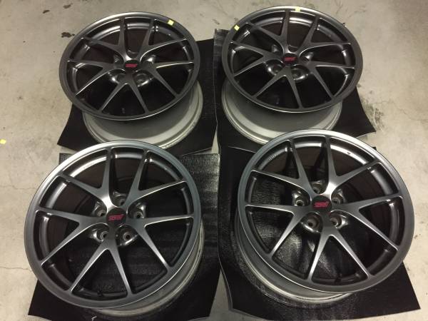 WRX STI VAB 純正 18インチ 8.5J +55 PCD114.3 5穴※タイヤ