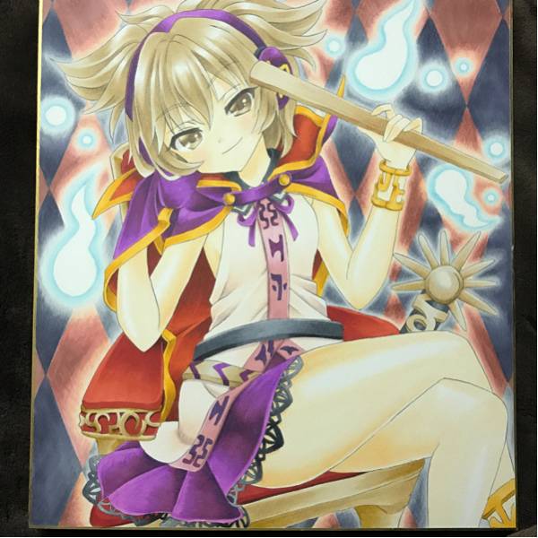 1円スタート 豊聡耳神子 手書きイラスト色紙 東方project 手描きイラスト 売買されたオークション情報 Yahooの商品情報をアーカイブ公開 オークファン Aucfan Com