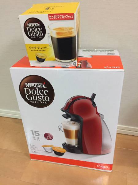 新品☆ ネスカフェ ドルチェグスト ピッコロ MD9744+リッチブレンド