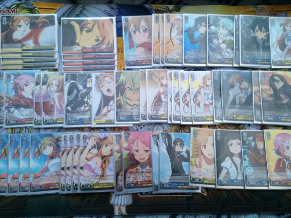 ws ヴァイス sao デッキ アスナスリーブ付/ソードアートオンライン