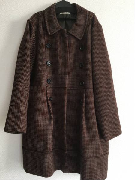 大きいサイズ 23 新品 サブストリート 可愛い チェック コート