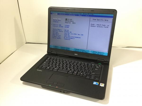 ジャンク!NEC PC-VY25AFDAM17○Core2Duo P8700 2.53G 4G 120G