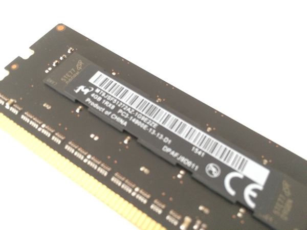 1866MHz Mac Pro用メモリ DDR3 1866MHz PC3-14900R ECC 16GB (8GB×2