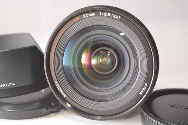 ☆奇跡の新品級☆ミノルタ MINOLTA AF 20mm F2.8 絶品