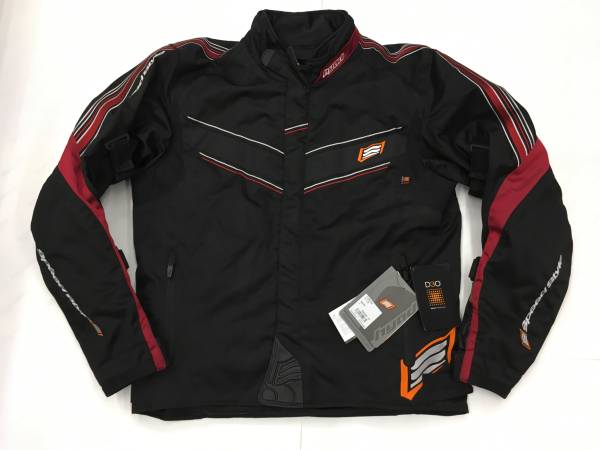 ★HYOD ヒョウドウ/テキスタイルジャケット STJ534D ST-W iD D30 BLACK/RED　サイズLL 未使用★