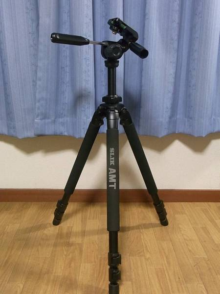 ★送料無料★ SLIK PRO 700DX 脚と 旧プロII雲台セット 美品_1