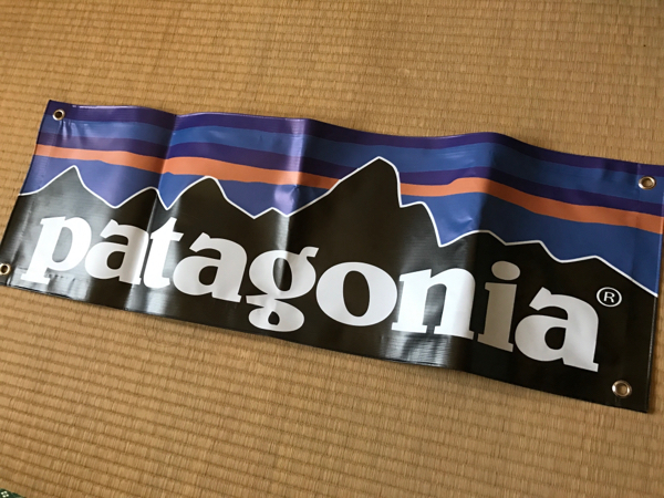 パタゴニア patagonia タペストリー フラッグ 旗 タペストリー（☆室内 