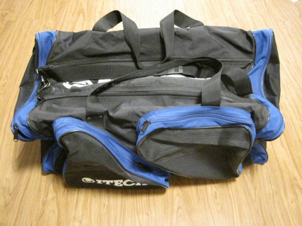 ★ITECH アイスホッケー 防具バッグ シニア 黒×青★