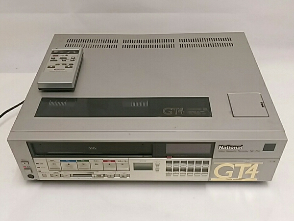 ナショナル 旧タイプ ビデオ カセット レコーダー デッキ NV-750 