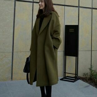 トレンチコート ロング レディース チェスターコート Ｌサイズ