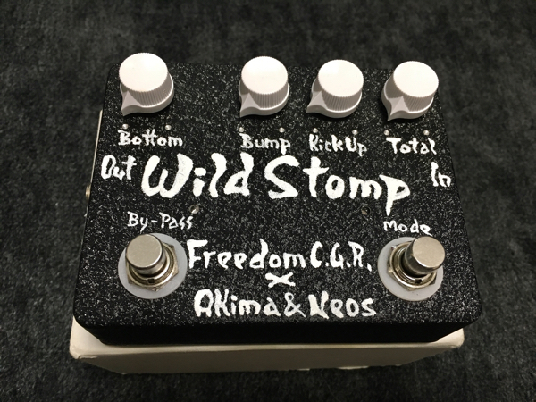Akima&Neos Freedom C.G.R Wild Stomp ベースプリアンプ 美品 Freedom