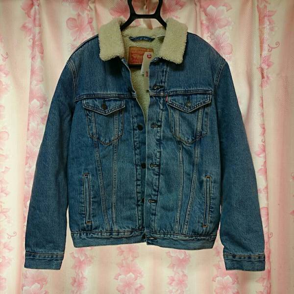 ☆新品☆ Levis ボア付きG-ジャン L