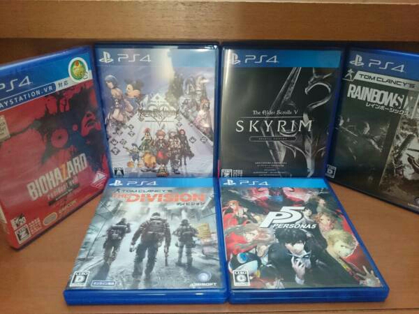 PS4ソフト★バイオハザード7 キングダムハーツ他6点セット_1