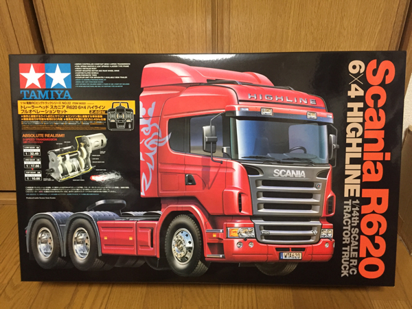タミヤ スカニア R620 SCANIA フルオペ、トップラインパーツ他