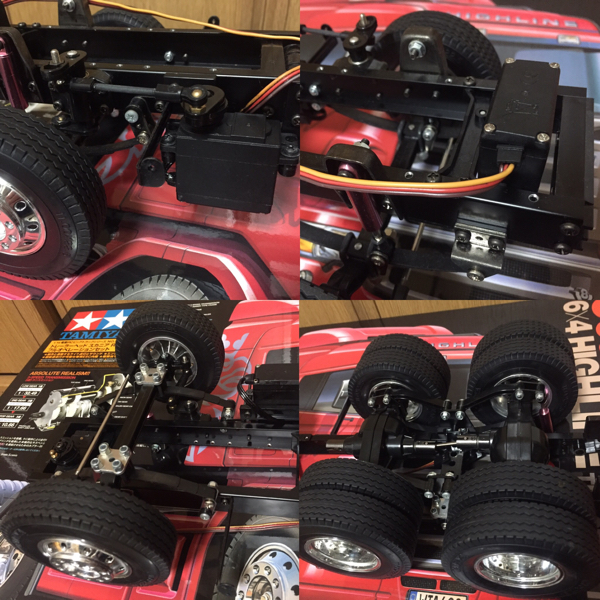 タミヤ スカニア R620 SCANIA フルオペ、トップラインパーツ他