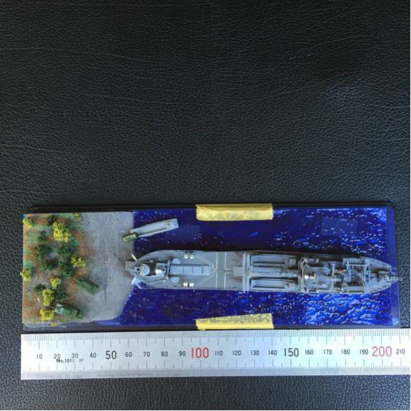 海上自衛隊みうら型輸送艦さつま 完成品