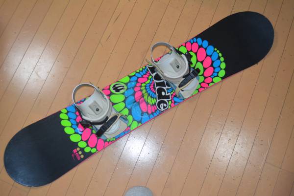 使用3回★女子・子供用スノーボード★RIDE4点セット★138㎝