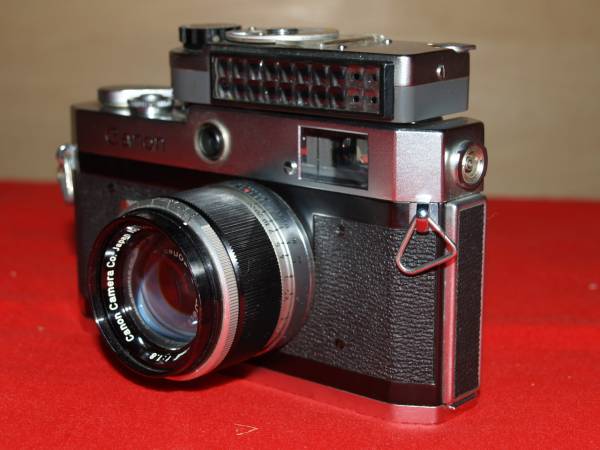 Canon P レンジファインダーカメラ 50mmレンズ付き CANON P型