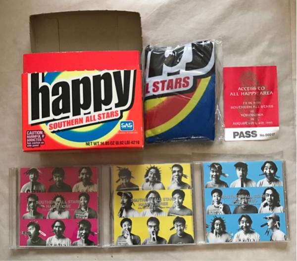 CD アルバム☆サザンオールスターズ HAPPY！☆3枚組 全48曲☆ハッピ、