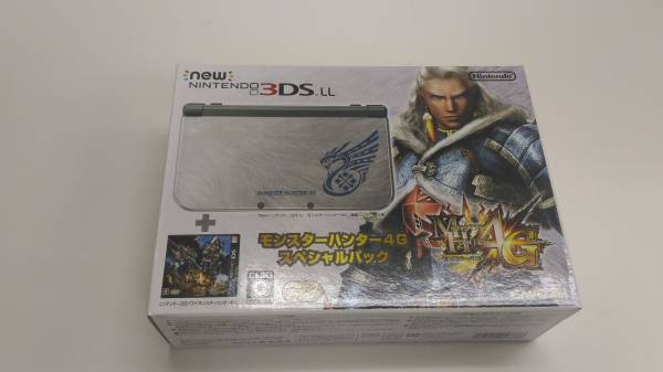 新品未使用　モンスターハンター 4G スペシャルパック Newニンテンドー3DS LL 本体