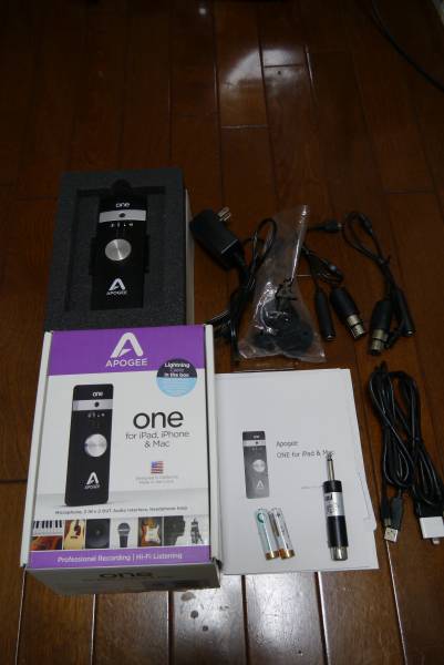 APOGEE ONE for iPad， iPhone & Mac 中古品 おまけ多数