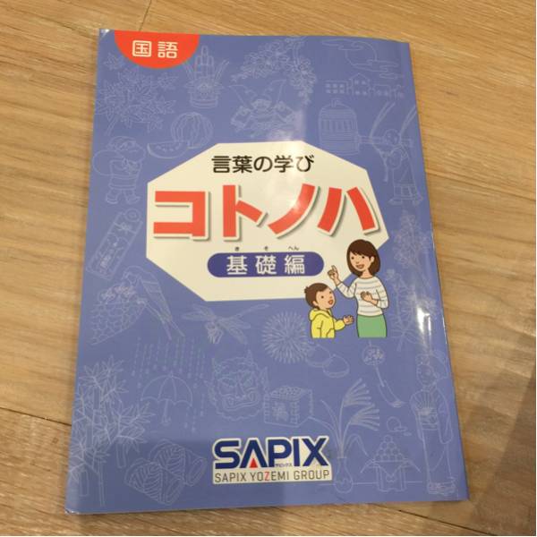 未記入 SAPIX 言葉の学び コトノハ 基礎編 発展編 2セット 【公式通販】