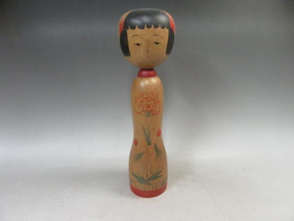 昭和こけし ２７セット お得，爆買い】 【こけし651】十和田湖 高瀬善治さん 28.6cm