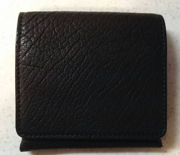 新品 スタイルクラフト STYLE CRAFT 二つ折り財布 バッファロー 水牛革 黒
