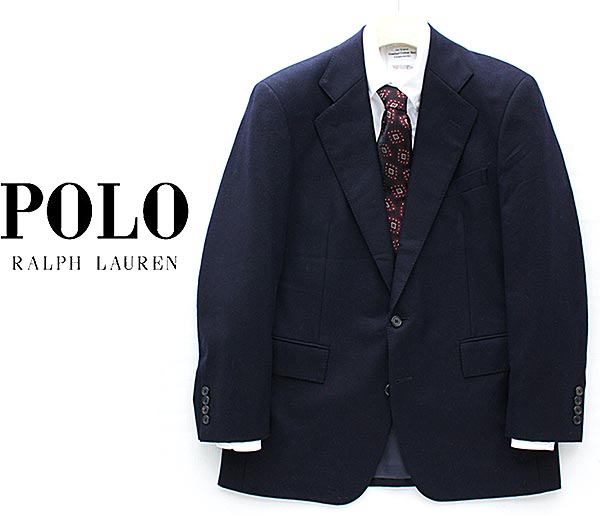 ☆ポロ ラルフローレン POLO by Ralph Lauren ウール100％ テーラード 