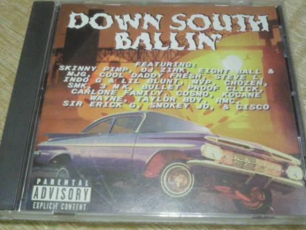 洋楽 DOWN SOUTH BALLIN' VOLUME 2 g-rap INDO G presents: Down South Ballin' Vol. 2 // 1998 Memphis, TN
