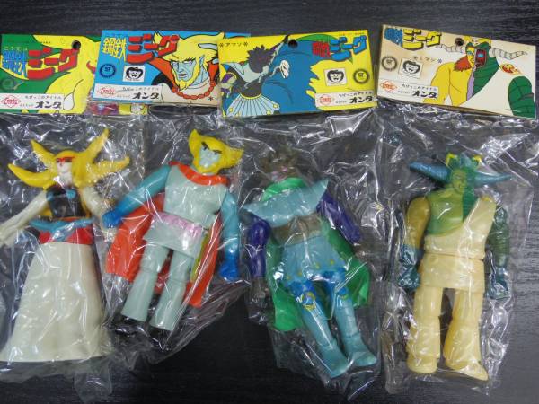 ★鋼鉄ジーク　4体セット　未開封　当時もの