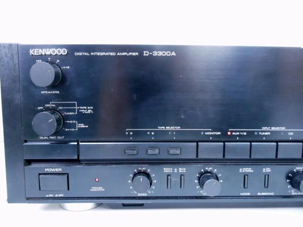 KENWOOD ケンウッド プリメインアンプ D-3300A ジャンク品 美品KENWOOD