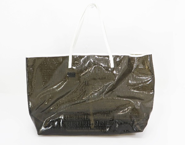 ◇【FENDI フェンディ】ビニール トートバッグ フェンディ 