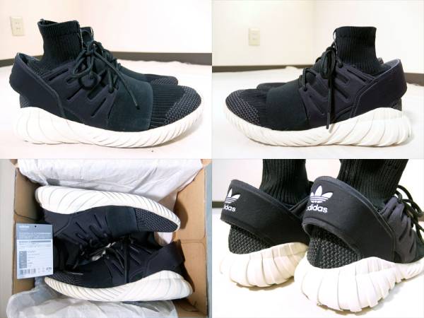 adidas TUBULAR DOOM PK ブラック US9/アディダス チュブラー プライムニット 27cm