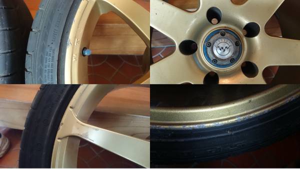 RAYS レイズ　ベルサス　カンピオナート　SS-7　18インチ　9.5J +38 PCD114.3 2本_3