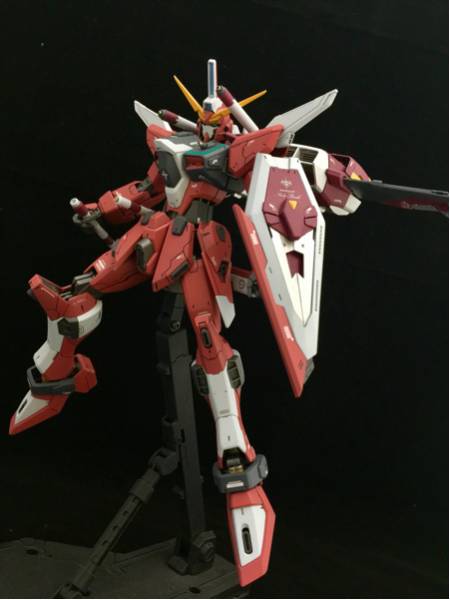 数量限定，SALE MG 1/100 インフィニットジャスティス 改修塗装済み完成品(完成品)｜売買されたオークション情報、yahooの商品情報をアーカイブ公開 - オークファン 完成品