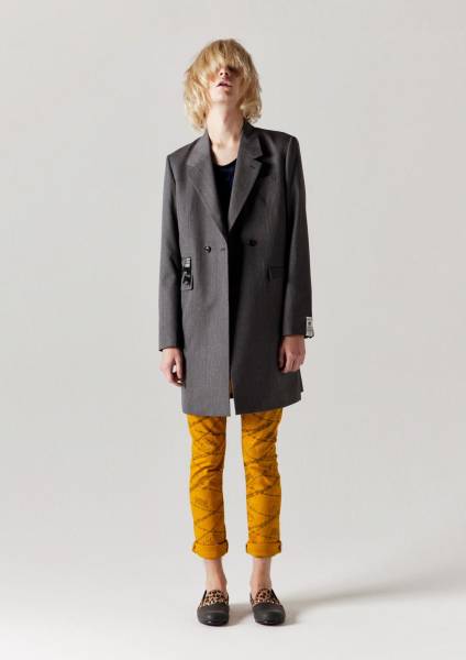 shareefシャリーフDOUBLE CHESTER COAT チェスターコート ふ