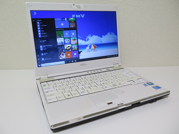高速 Core i5 HDD500GB Win10 ★ 富士通 SH55/C メモリ4GB HDMI Wi-Fi WiMAX Office