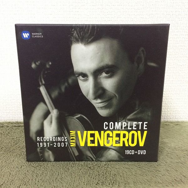 マキシム・ヴェンゲーロフCD-BOX全集/1991-2007全19枚+特典DVD ⁄ Vengerov Maxim ヴェンゲーロフ・ボックス（19CD＋DVD