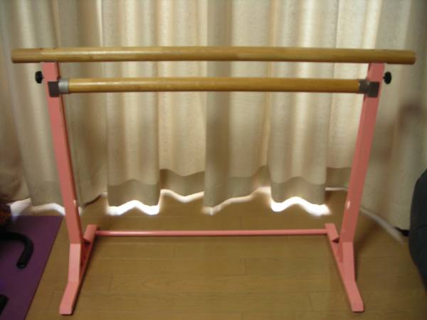 クリスタルバー☆バレエ レッスンバー☆2段☆USED