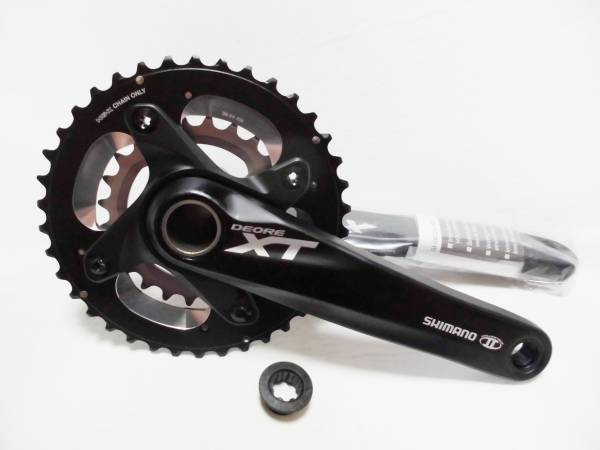 SHIMANO シマノ XT FC-M785 38-24T ダブル 175mm クランク (BBなし) XT