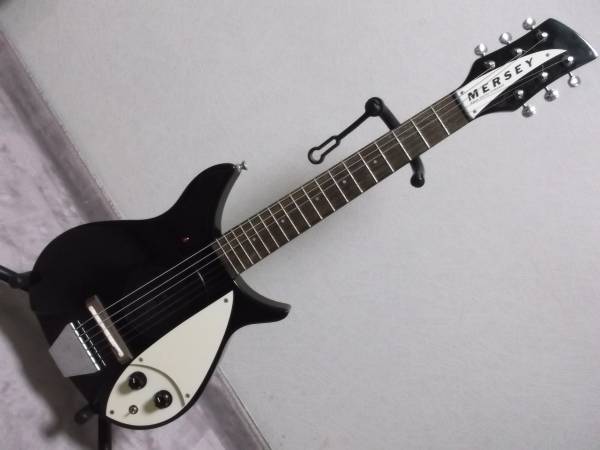 送千円 MERSEY マーシー リッケンバッカータイプ アンプ内蔵ギター