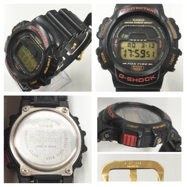 Casio カシオ G Shock Fox Fire 1548 Dw 8700 Wr20bar メンズ 腕時計 Foxfire 売買されたオークション情報 Yahooの商品情報をアーカイブ公開 オークファン Aucfan Com