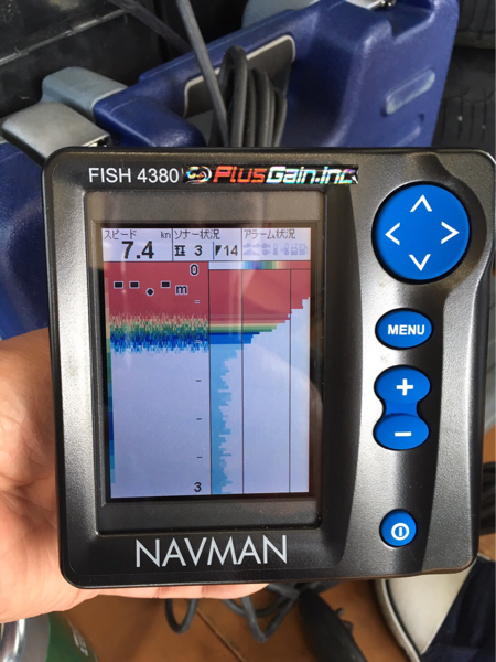 プラスゲイン カラーNAVMAN液晶魚探 スマートクラフト付 振動子 説明書 